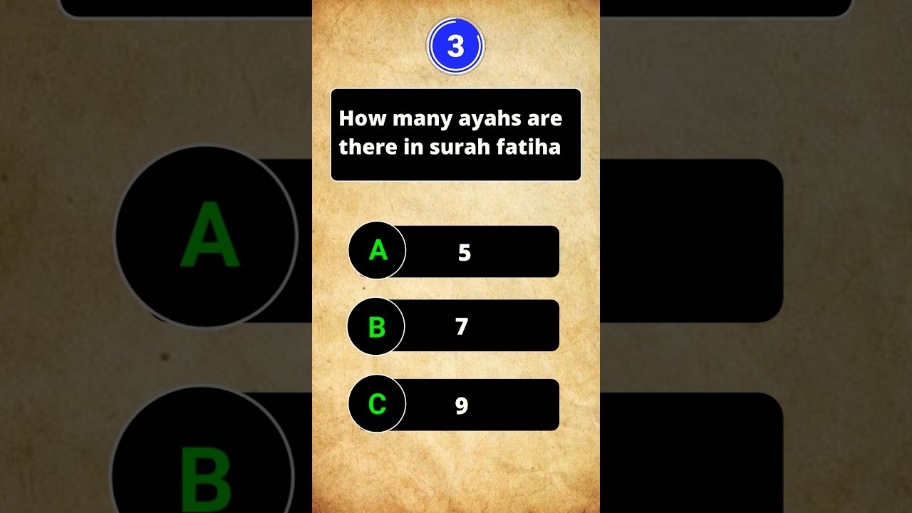 Islamic quiz questions Islam questions 