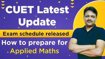 CUET latest Update | How to prepare for CUET Applied mathematics | gaur Classes