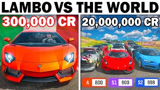 Forza Horizon 4 | Lamborghini Aventador VS The World | The Best V12 Supercar Ever Made?