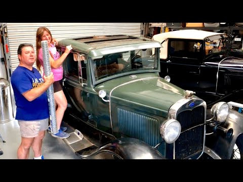 How to install a new top on a Ford Model A