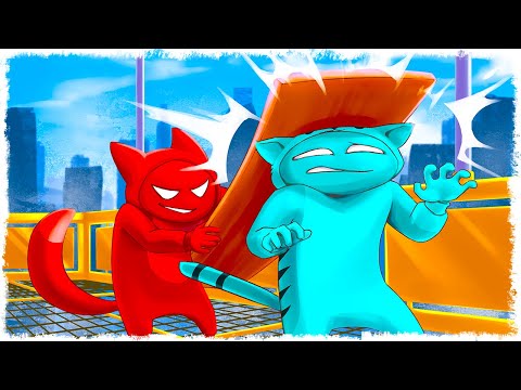 Видео: А Я ПРЕДЛАГАЛ ТЕБЕ ДРУЖИТЬ!!! УГАР В GANG BEASTS!!!