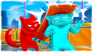 А Я ПРЕДЛАГАЛ ТЕБЕ ДРУЖИТЬ!!! УГАР В GANG BEASTS!!!