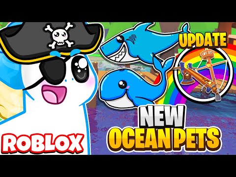 New Pirate World Update In Adopt Me New Ocean Pets And More - pets update is here roblox adopt me new nursery new map hatching eggs its sugarcoffee