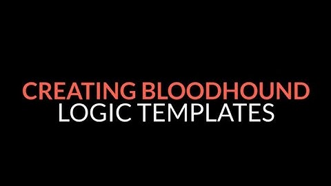 Create a BloodHound Logic Template for ZoneTraderPro