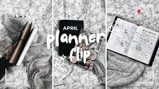 APRIL COMMON PLANNER FLIP THROUGH (except I can't stop talking about the books I've read sorry)