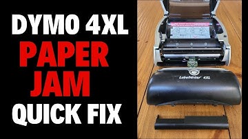 How to Fix DYMO 4XL Label Printer - Paper Jam Troubleshooting