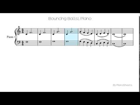 Bouncing Balls! [Piano Solo]