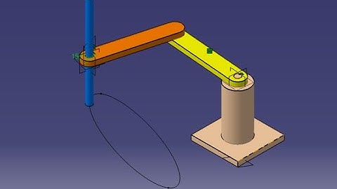 Robotic arm kinematics in CATIA V5