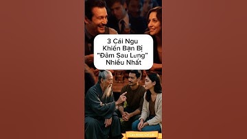 3 Cái Ngu Khó Chừa Nhất Khiến Ai Cũng Phải Từng Đau #caonhanchiloi #baihoccuocsong #trietlysong
