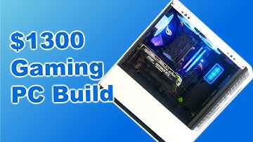 $1300 Gaming PC Build Intel i7 9700K RTX2060 SUPER ROG Z390