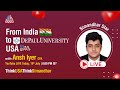 Going LIVE with Ansh Iyer | MSAA Graduate &amp; Dean’s Award Winner from DePaul University!