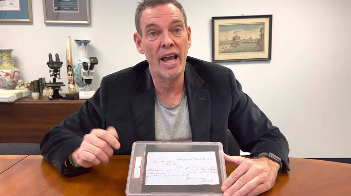 John Reznikoff Previews a Lincoln Signed Letter Available in University Archives January 6th Auction
