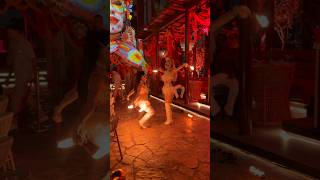 Fire girls ☄️ #showtime #fireshow #dancers #bangkok