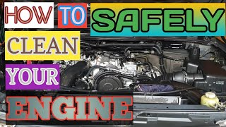 How to Safely Clean Your Engine Bay [Montero Sport] | Do-It-Yourself Engine Bay Wash