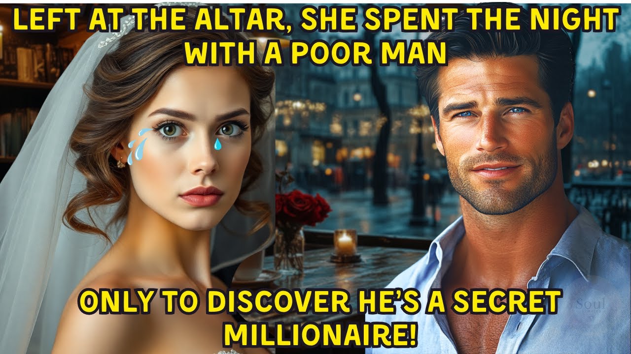 Left at the Altar, She Spent the Night with a Poor Man—Only to Discover He’s a Secret Millionaire!