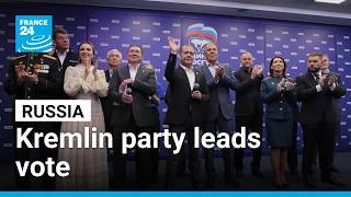 Russia: Kremlin party dominates controlled vote • FRANCE 24 English