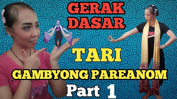 GERAK DASAR TARI GAMBYONG PAREANOM @ayyusekarOfficial