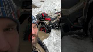 Притопил ODES MUD PRO 1000  #легенда306 #offroad #siberian #atv #кввдроцикл #весна