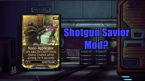 Nano-Applicator: Shotgun Savior Mod?