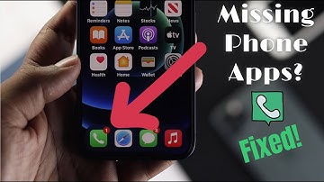 Fixed- Phone Apps missing from iPhone Home screen [Bring back Missing Phone icon]
