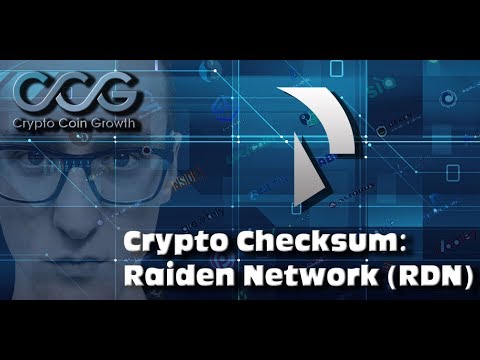 Crypto Checksum - Raiden Network (RDN) in a Nutshell