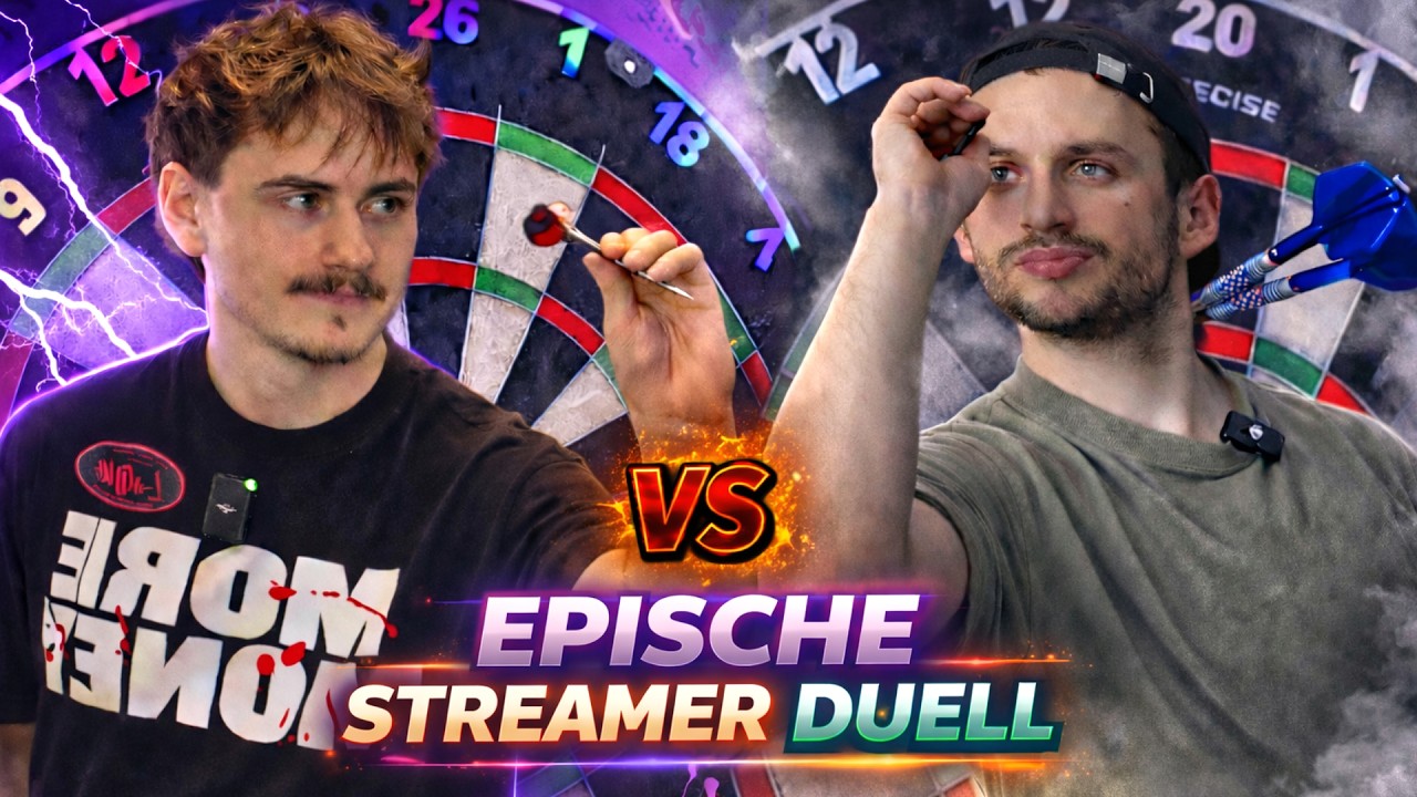 STREAMERDUELL! 🔥 Ich spiele GEGEN @AchhCarlos-Darts  🎯🏆