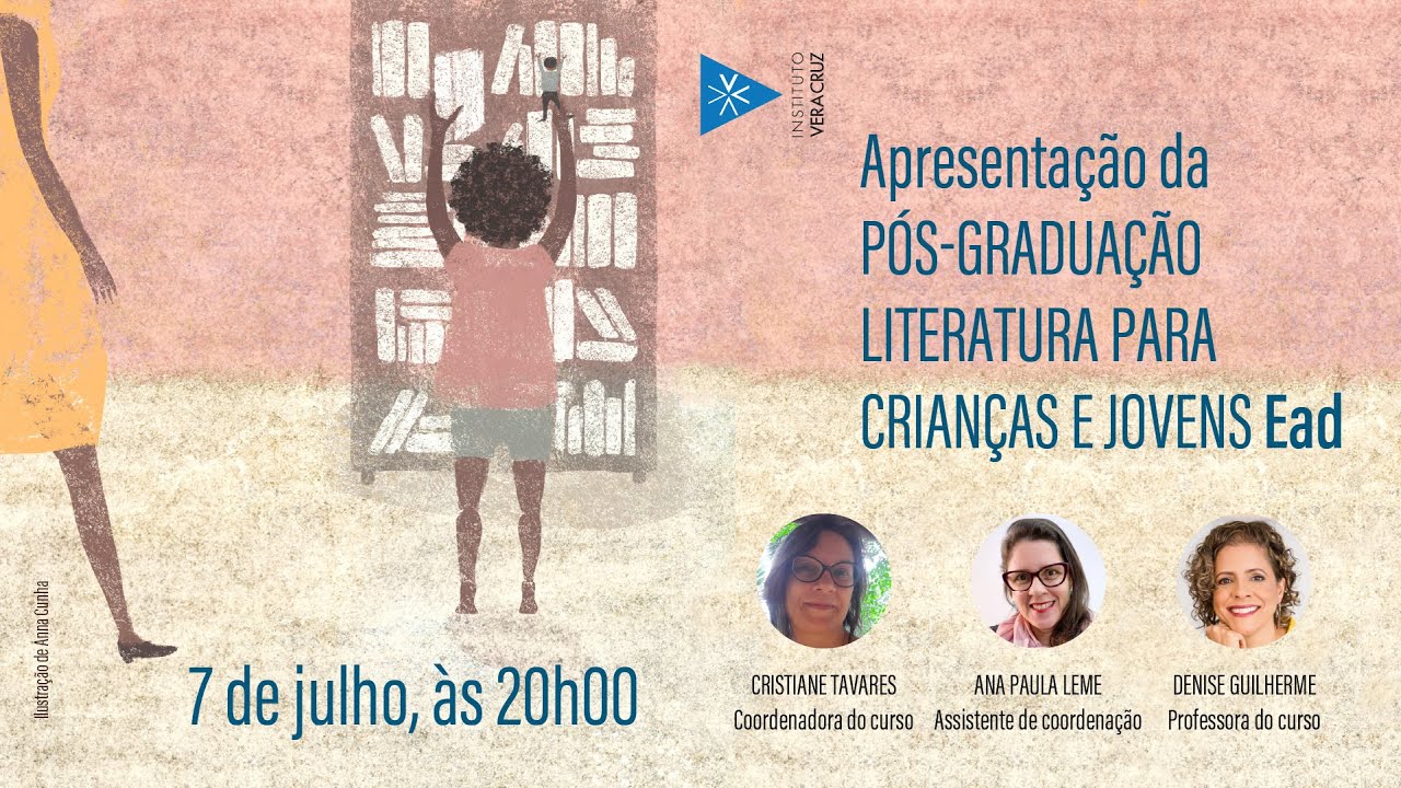 Apresentação do curso pós-graduação Literatura para Crianças e Jovens ...