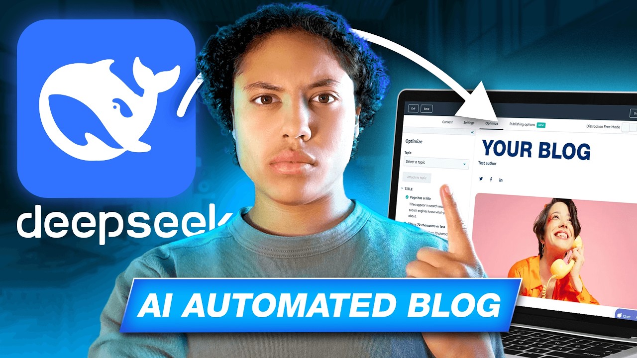 Use DeepSeek to Create a Fully AI Automated Blog (Step-by-Step Tutorial)