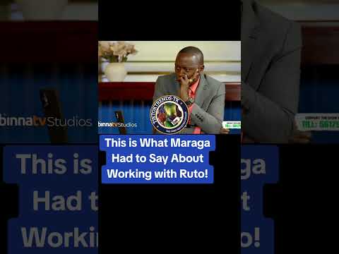 This Is What Maraga Had To Say About Working With Ruto