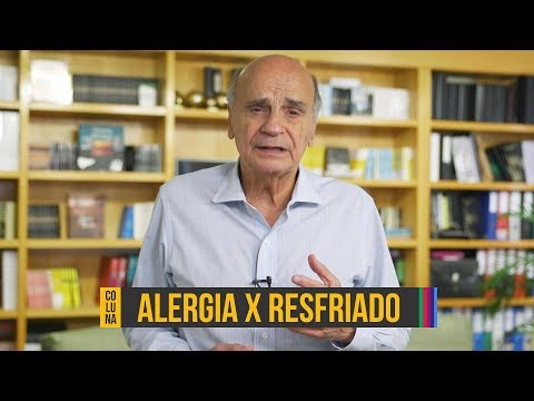 Vídeo: Diferença Entre Sintomas De Resfriado E Alergia