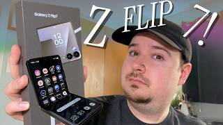 Unboxing a Samsung Galaxy Z Flip 7! 📱 (camera test, first thoughts &amp; more!)