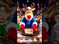 Fastest Korean Street Reindeer Cookie Crepe  Satisfying ASMR #koreanfood 🔥