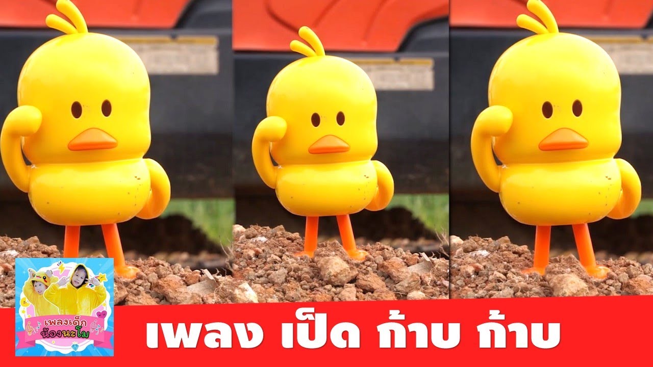 เป็ดก้าบก้าบ เพลงเป็ด | รีวิว เป็ดติ๊กตอก พาเที่ยวบนรถแทรกเตอร์ ประกอบเพลงเป็ดอาบน้ำในคลอง
