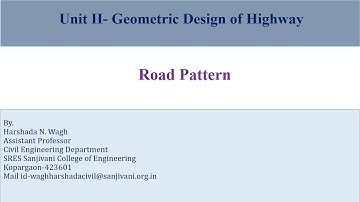 Types of Road Pattern