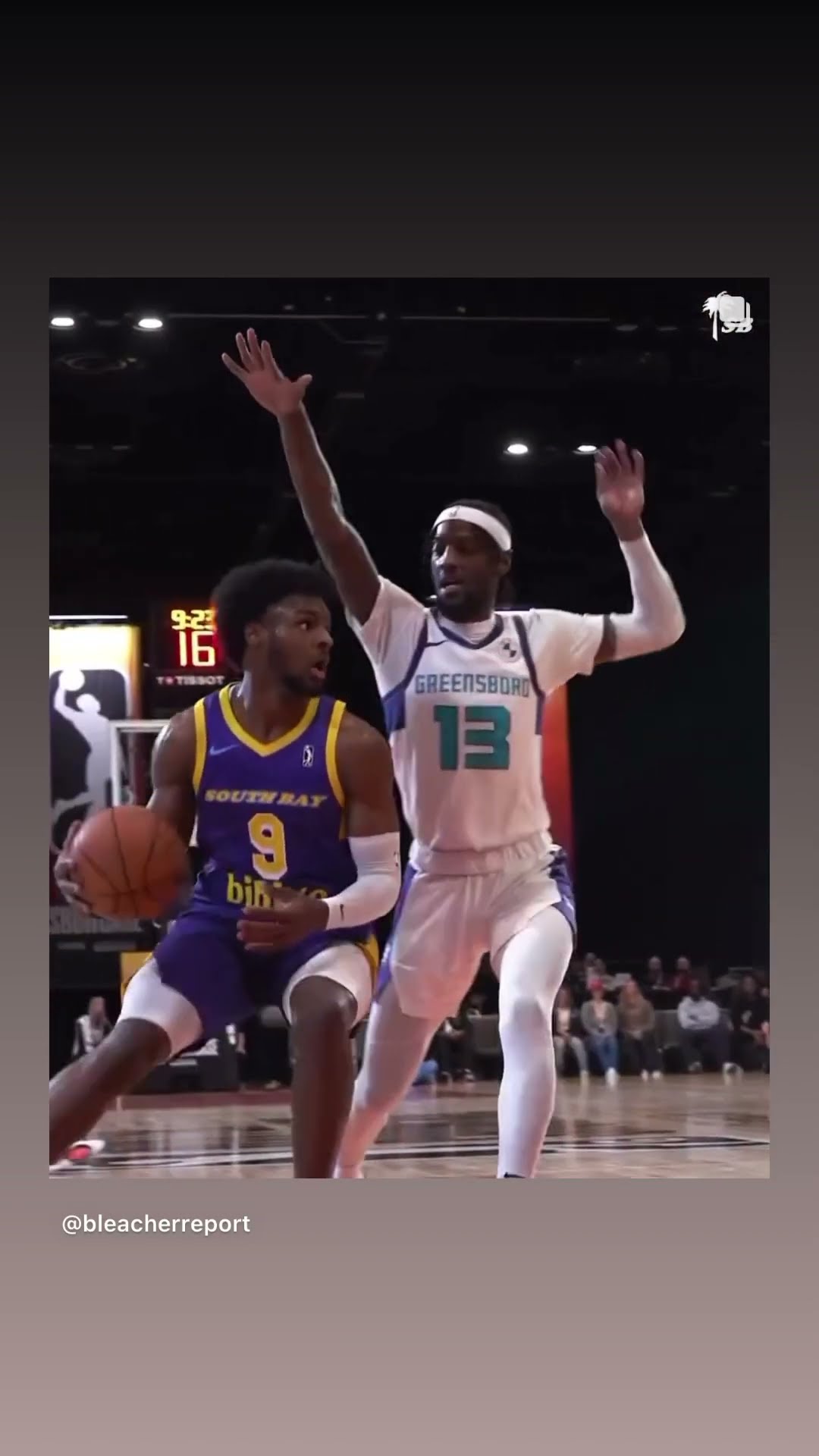 Prince James ? #hoodnews #bronnyjames #PrinceJames #gleague #basketball #omg #how #wow #sports