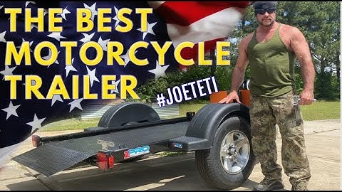 Check out my new bike trailer from Zpro Trailers!