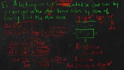 Maximum Area of a Rectangle