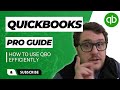 Quickbooks online pro guide  how to use quickbooks online efficiently