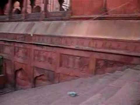 Call for prayer at Jama Masjid (Friday Mosque) in Delhi.