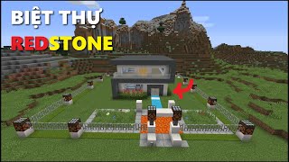 ✔ Biệt Thự REDSTONE An Toàn Và BẢO MẬT Nhất Trong Minecraft