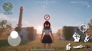 TOP 10 OFFLINE BATTLE ROYALE GAMES FOR ANDROID 2025 | Like PUBG Mobile