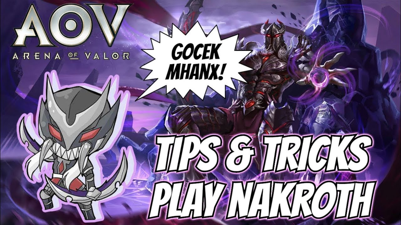 Bahas Tuntas Gameplay Nakroth Item Build Arcana Aov