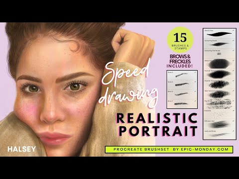 Procreate Portrait Brushes Bundle, a Brush Add-On by Artbykimmyw (Thumbnail 11 of 12)
