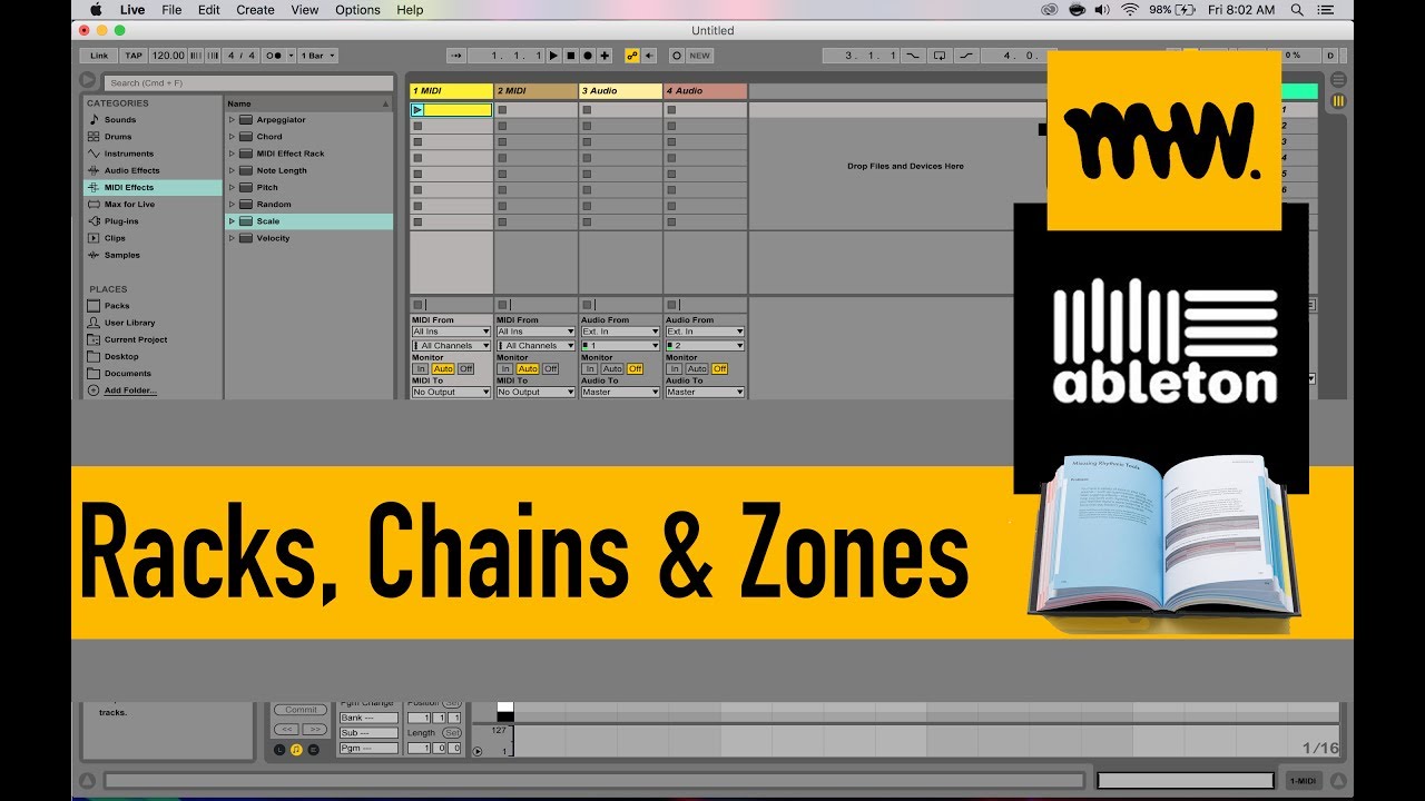 Parallel Device Chains and Zones // Ableton Live Manual // #29