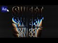 Stunning Kinetic Type Animation Like Pixrate In Adobe After Effects