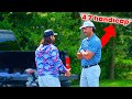 Catching random golfers lying about their handicap