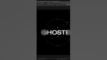 How to do ghost effect in text in photoshop and toner effect #shorts #photoshop #design#learn