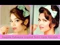 Deepika Padukone Inspired Retro Updo Hairstyle (Hindi)