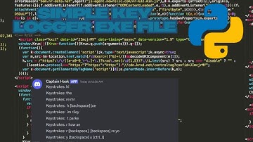 basic Discord webhook keylogger tutorial