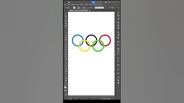 How to Use Intertwine tool in adobe Illustrator? | Olympic logo